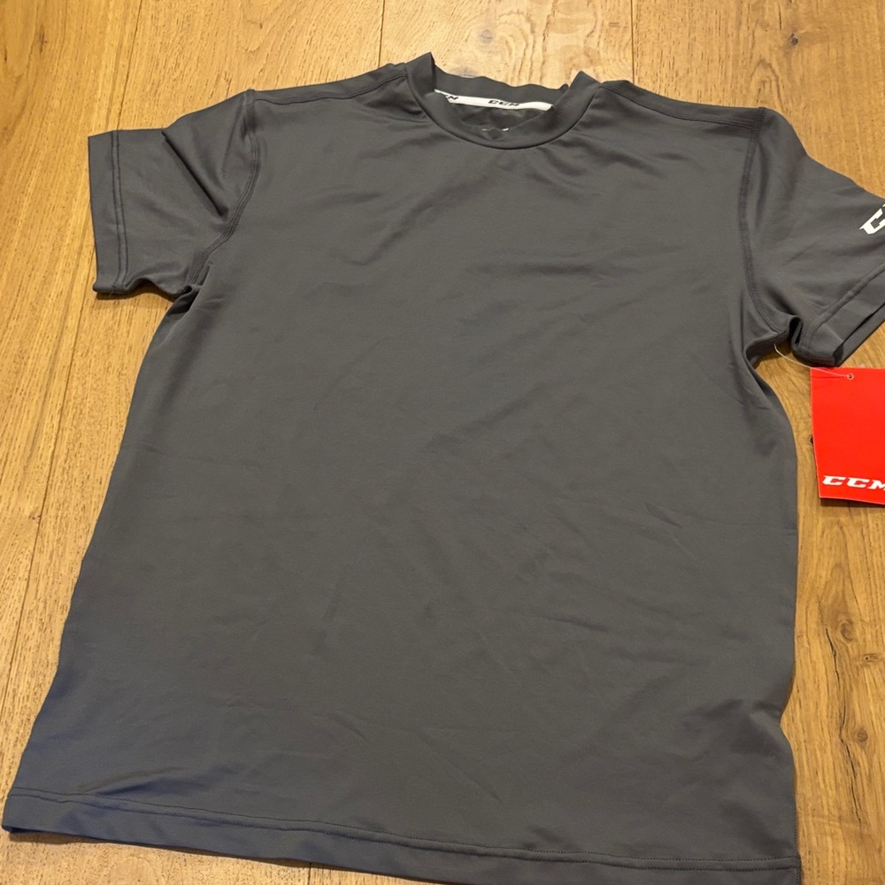 CCM Charcoal Short Sleeve kid's Tee